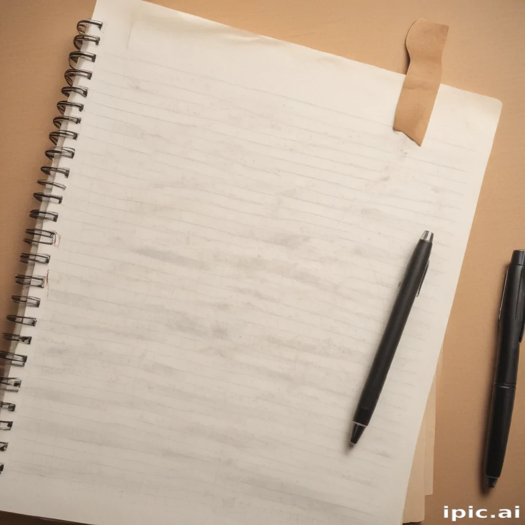 notebook paper png