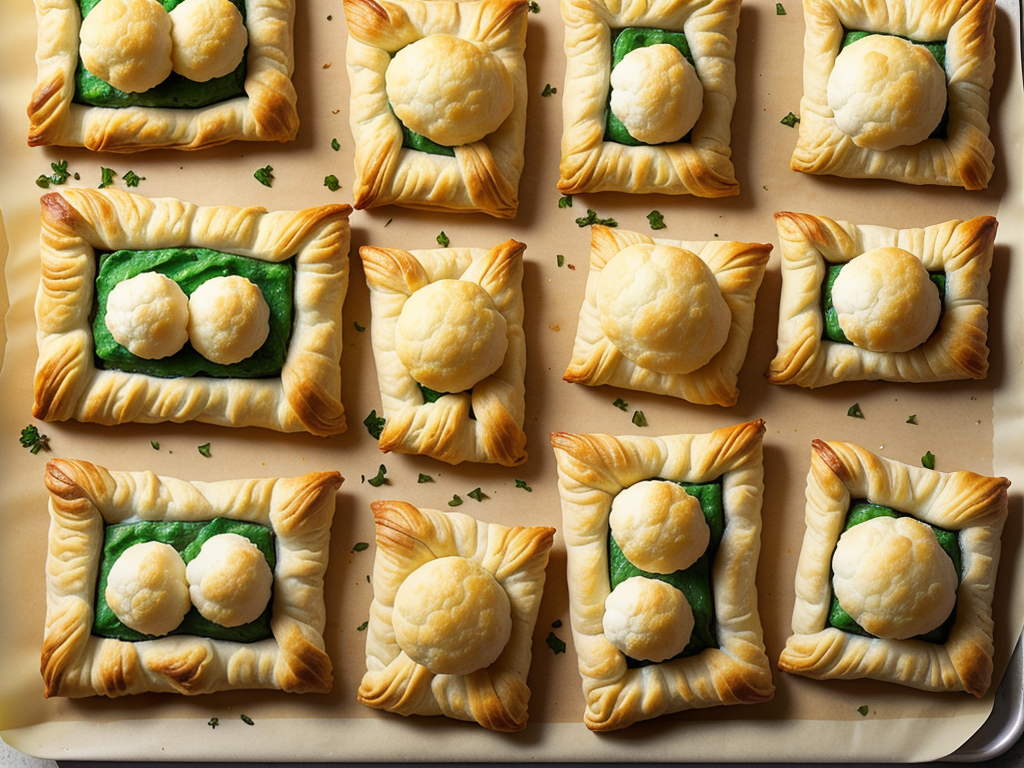 recipes with puff pastry vegetarian
