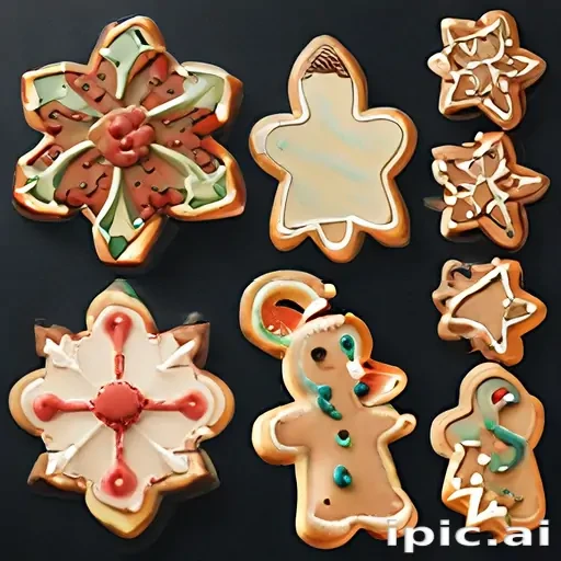 clip art christmas cookies