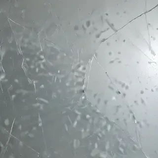 broken glass overlay