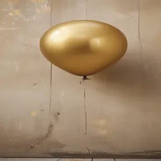 golden balloon