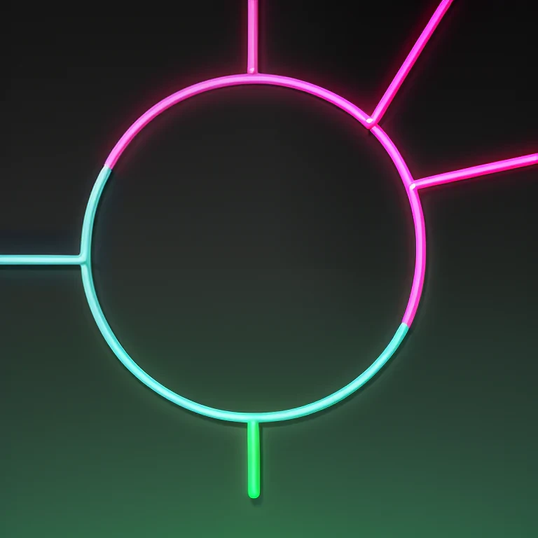 neon iphone background