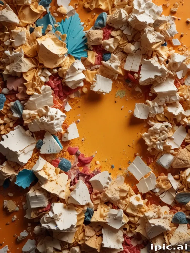 crumble paper background
