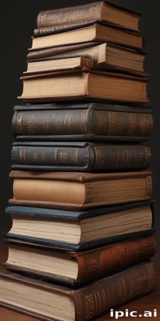books stacked clipart