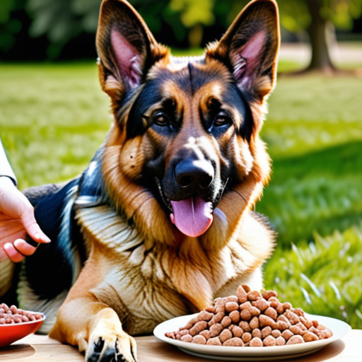 recommended dog food for german shepherd