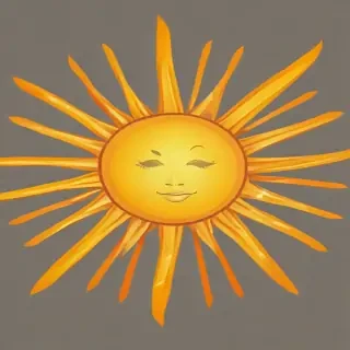 sun clipart no background