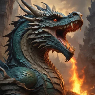 dragon backround