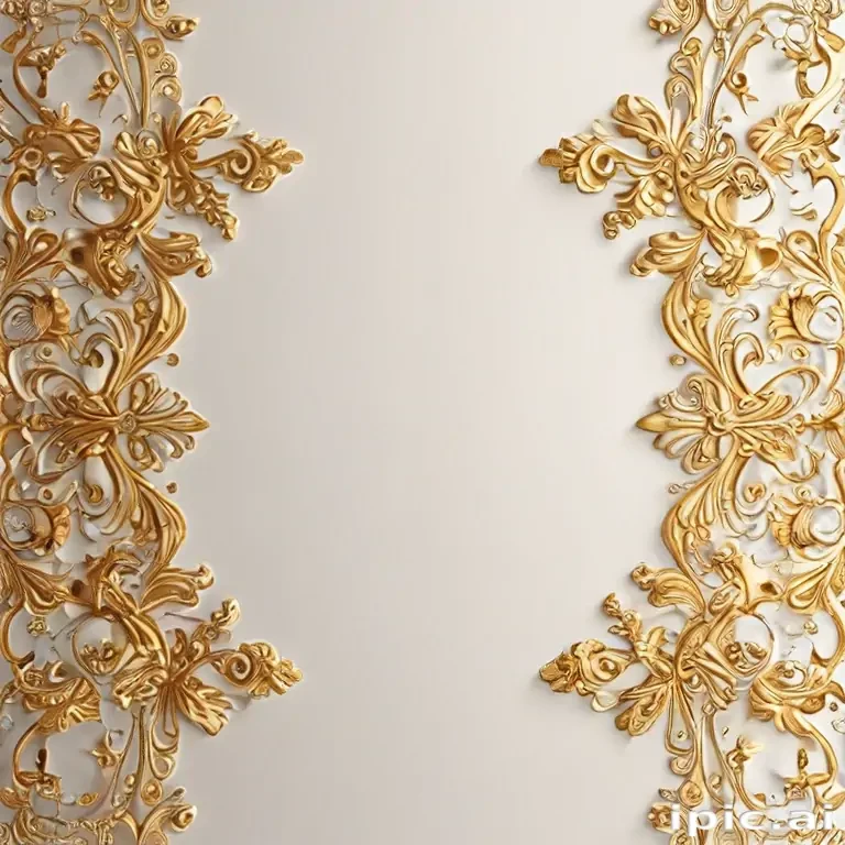 elegant white and gold background