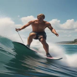 water skiing