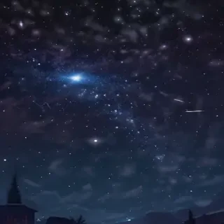 starry background aesthetic