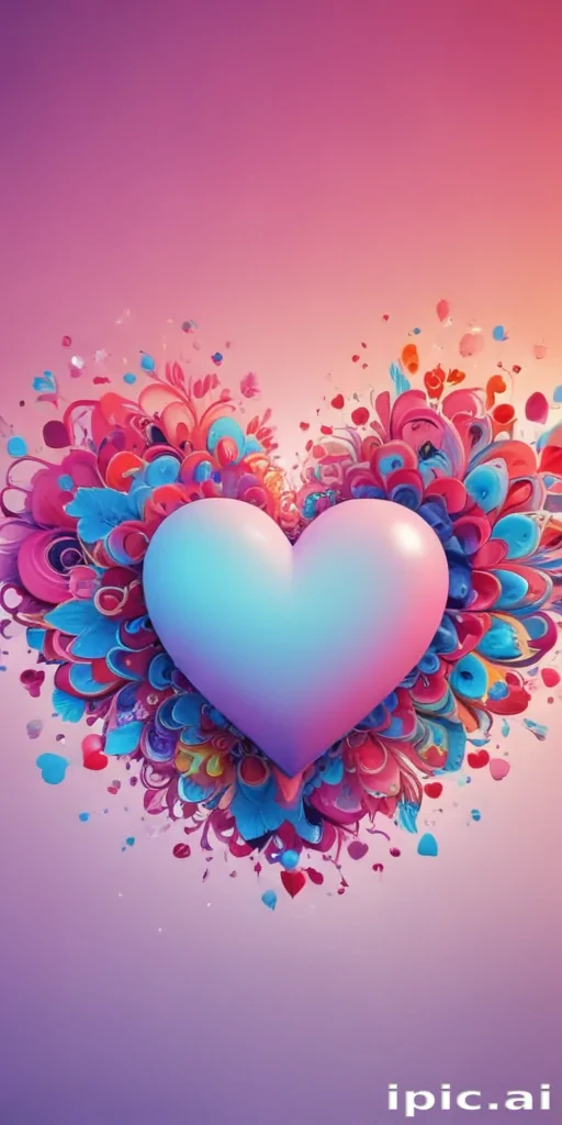 cute heart backgrounds