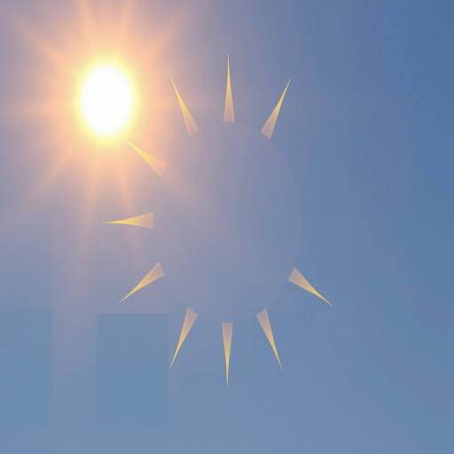 sun clipart no background