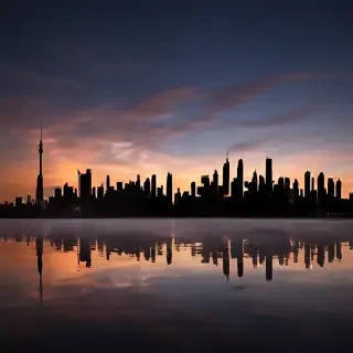 background skyline