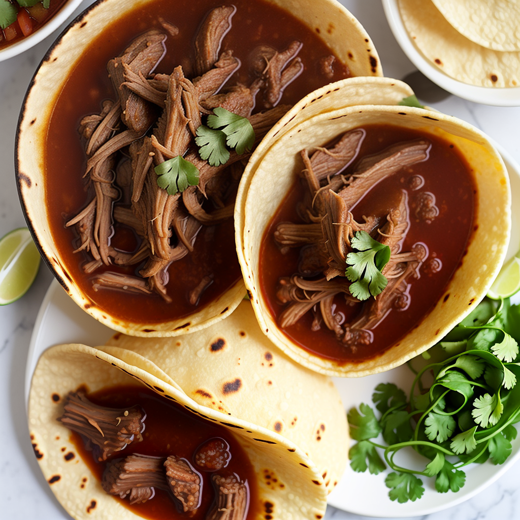 birria tacos in crock pot