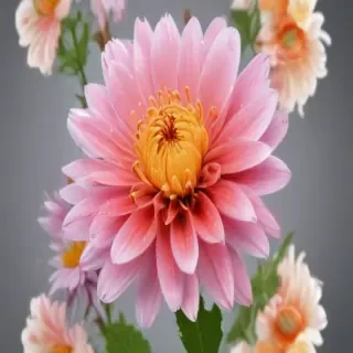 transparent flower background