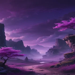 purple aesthetic wallpaper laptop