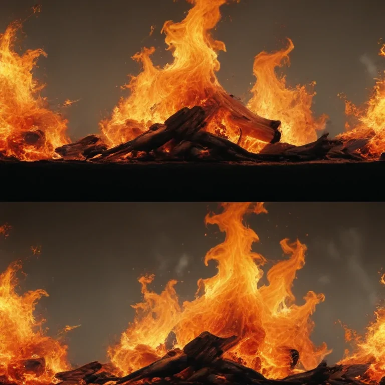fire clear background