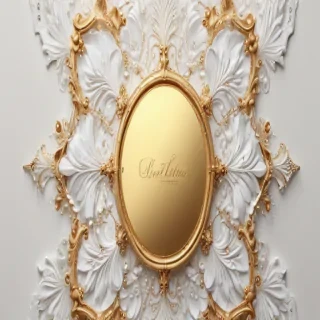 elegant white and gold background