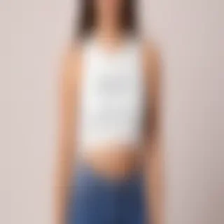 crop top mockup