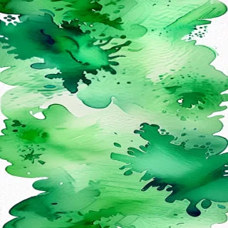 watercolor green background