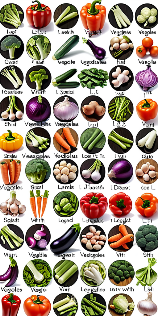 vegetables that start with l