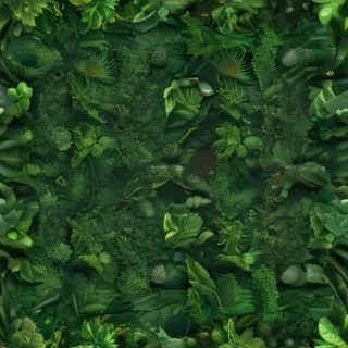 aesthetic green background