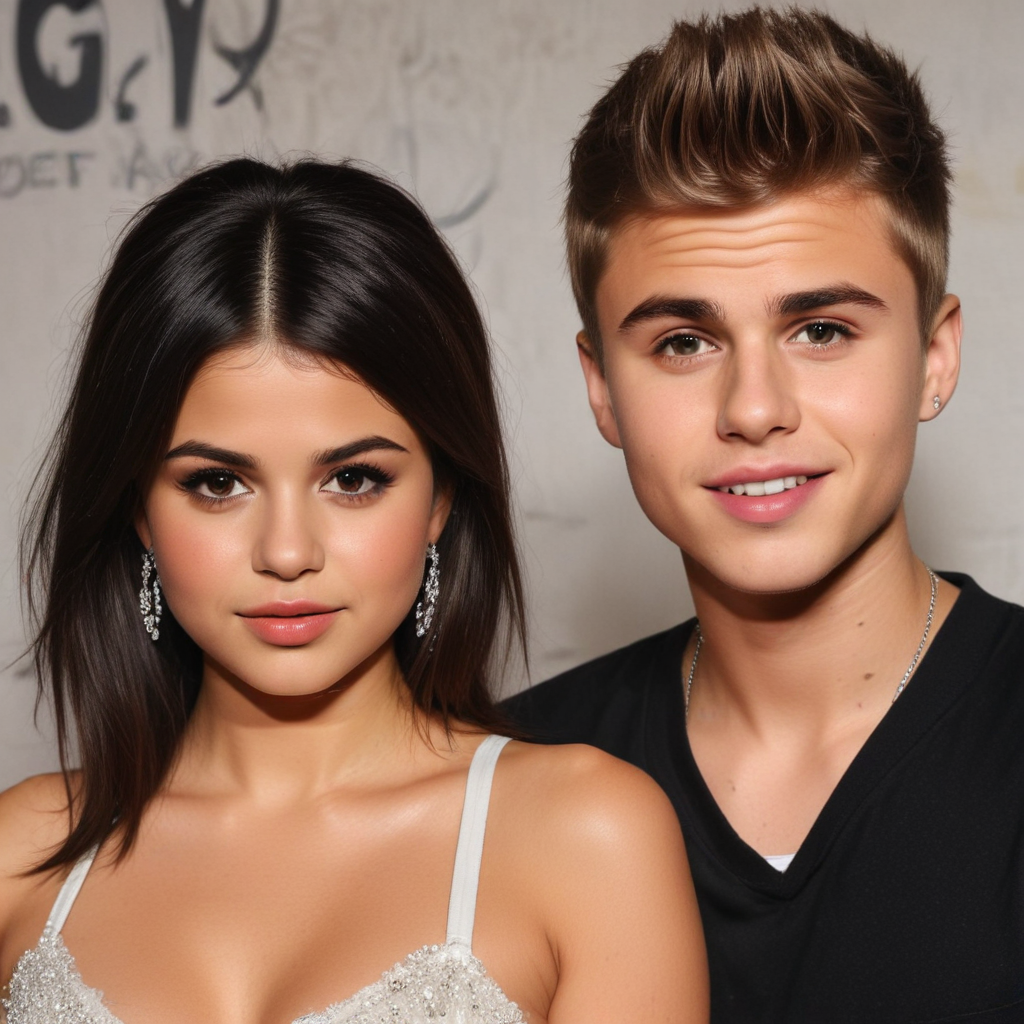 how old is selena gomez and justin bieber