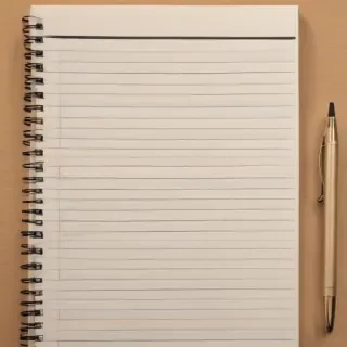 notebook paper image