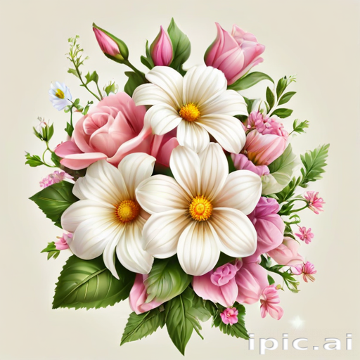clipart flowers transparent background