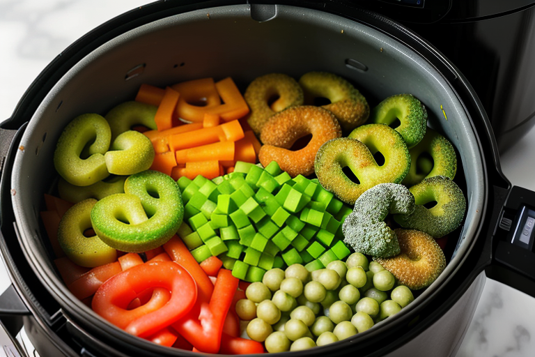 how to cook frozen vegetables in air fryer