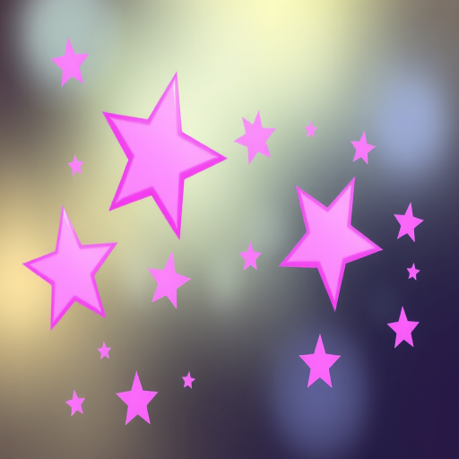 pink stars png