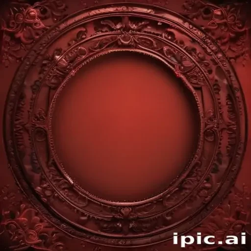 red blank background