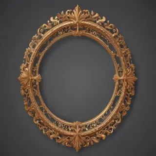 oval frame clipart