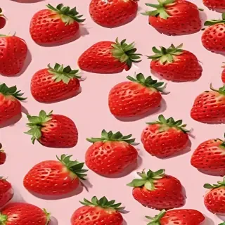 aesthetic strawberry wallpaper