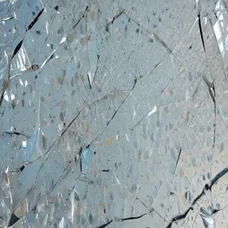 broken glass texture