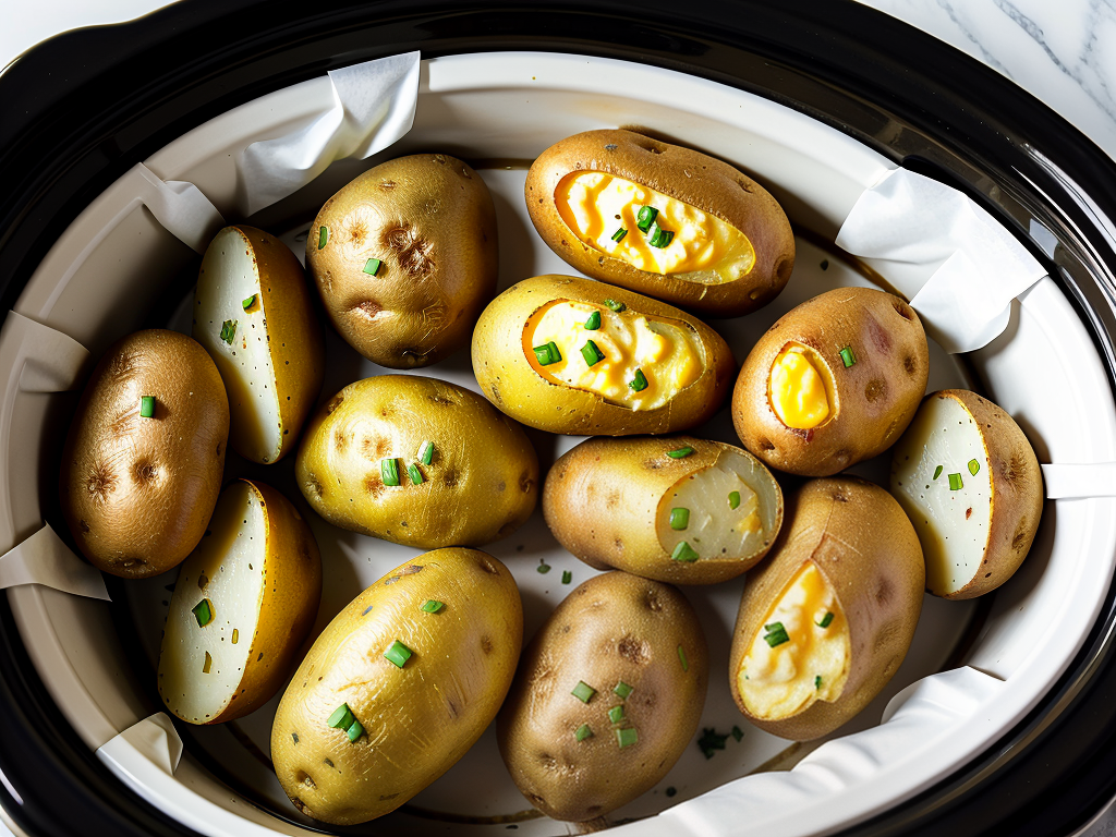 baked potatoes slow cooker no foil