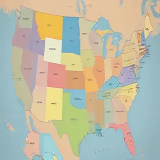 states map
