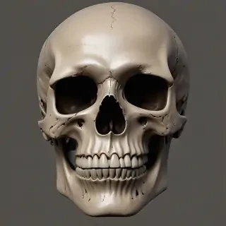 skull face png