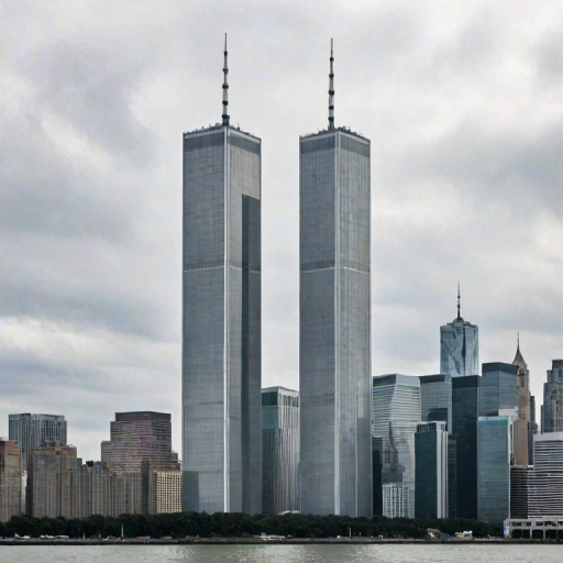 twin towers transparent