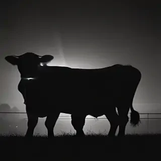 cow silhouette