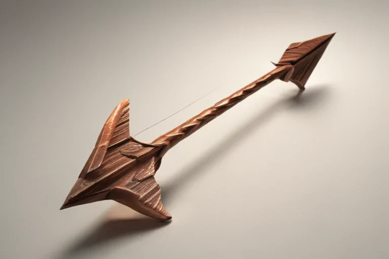 drawn arrow