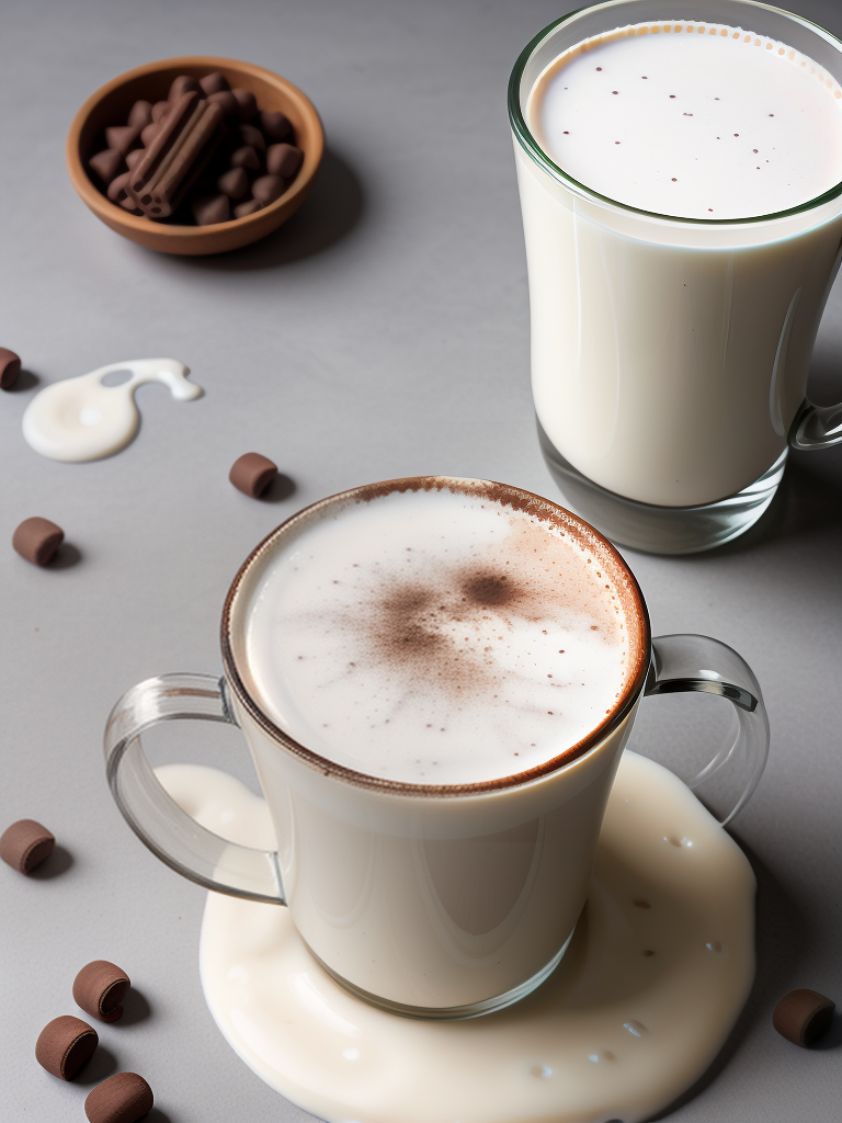 hot milk for hot chocolate