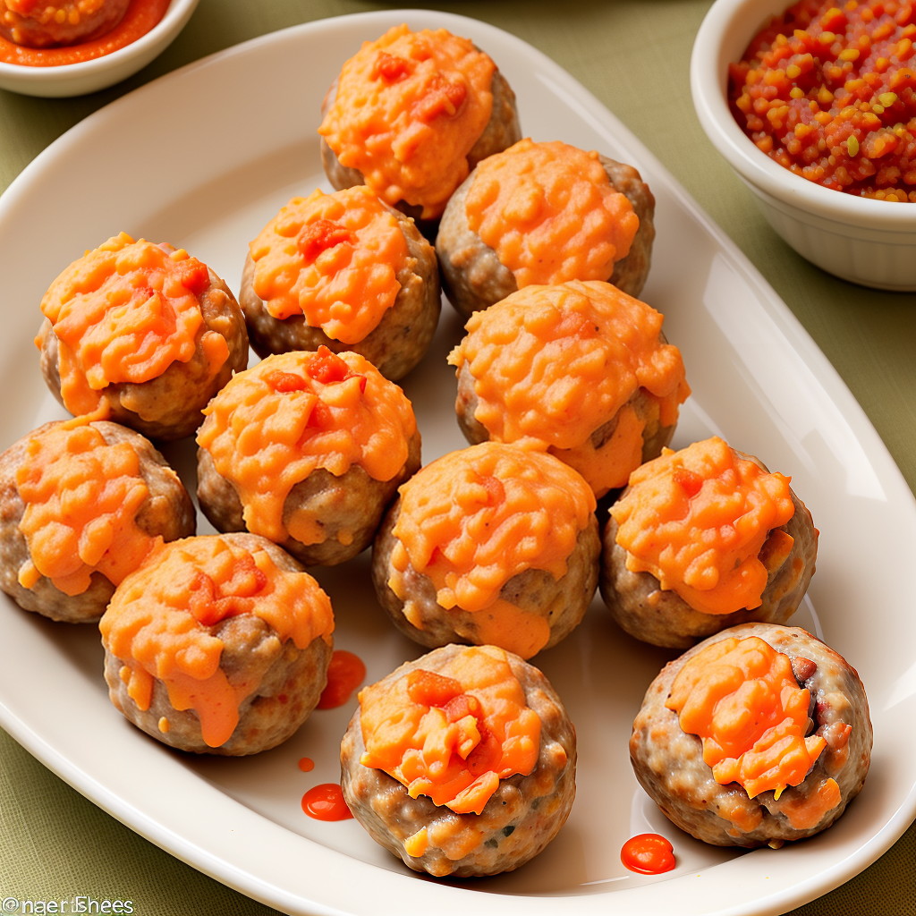 sausage balls with pimento cheese