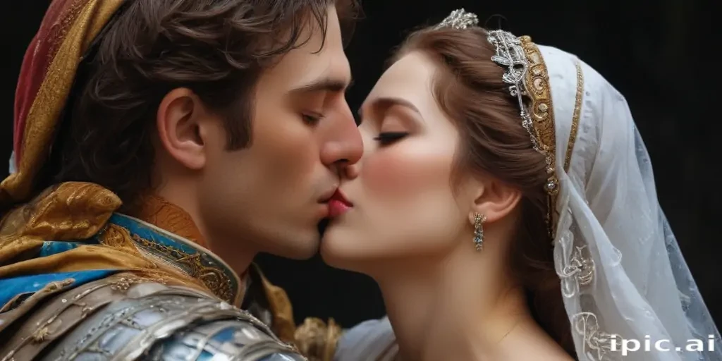 aesthetic kiss