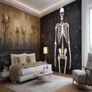 skeleton wallpaper