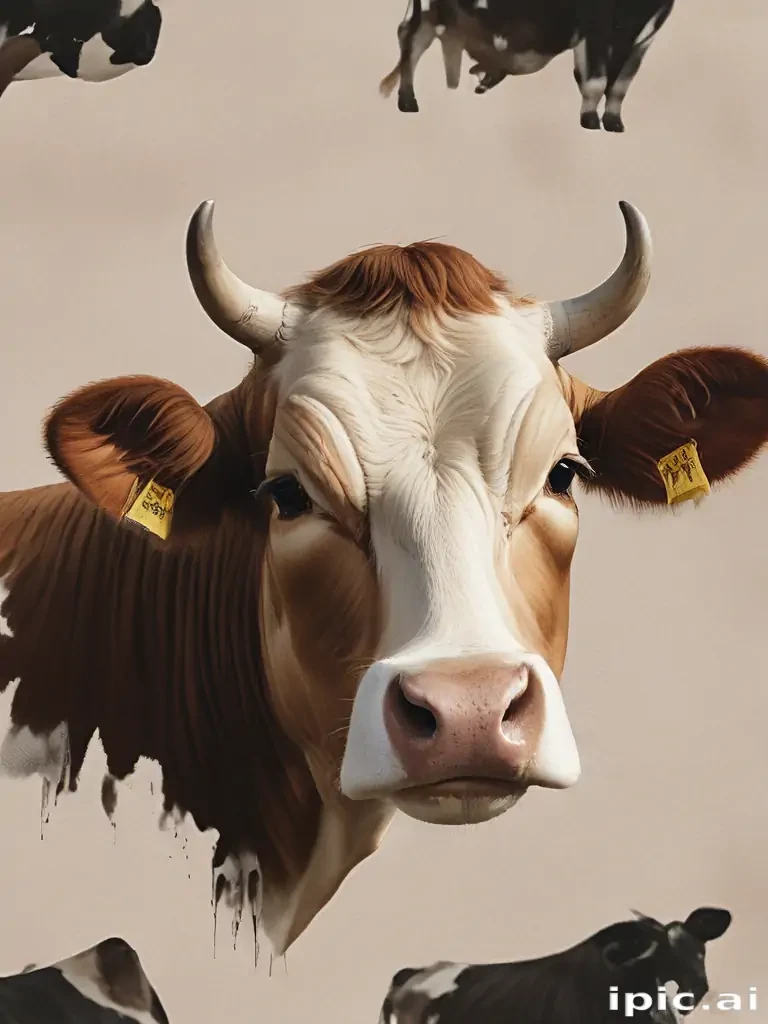 aesthetic cow print wallpaper