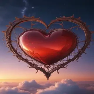 heart aesthetic background