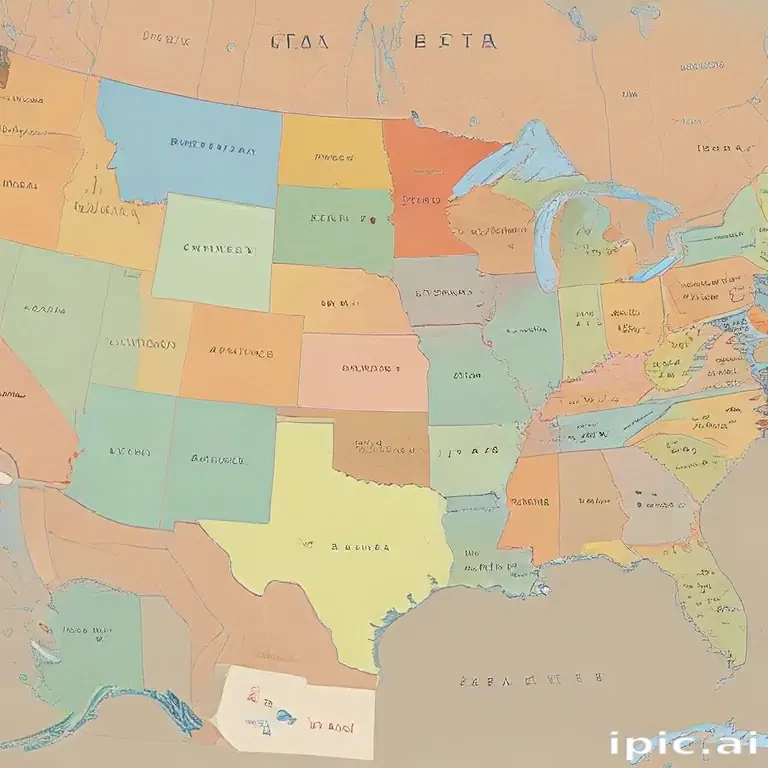 us states map