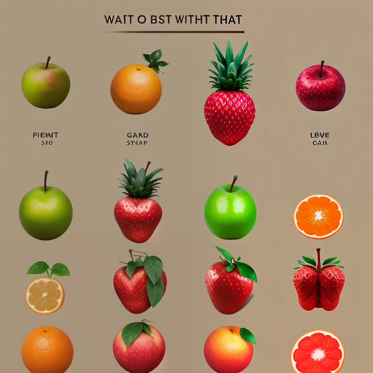 what fruit starts with l