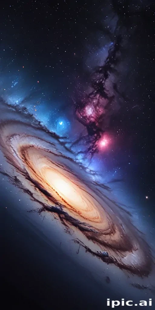 galaxy iphone wallpaper 4k